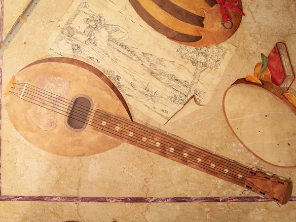 Monumentale tavolo da centro, CFC Firenze  - Asta Arredi e Dipinti dal Castello di Gamberaia a Firenze - Associazione Nazionale - Case d'Asta italiane