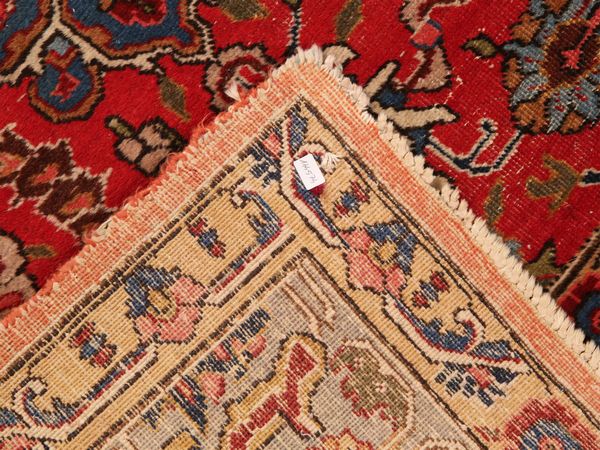 Tappeto persiano di vecchia manifattura  - Asta Arredi e Dipinti dal Castello di Gamberaia a Firenze - Associazione Nazionale - Case d'Asta italiane