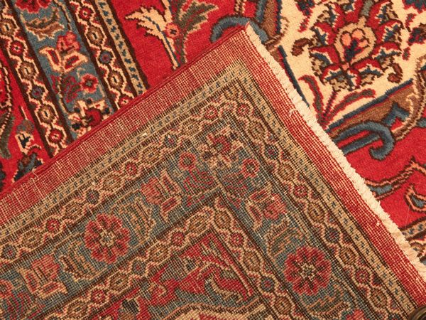 Tappeto persiano Tabriz  - Asta Arredi e Dipinti dal Castello di Gamberaia a Firenze - Associazione Nazionale - Case d'Asta italiane