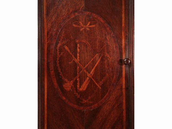 Coppia di sportelli impiallacciati in mogano  - Asta Arredi e Dipinti dal Castello di Gamberaia a Firenze - Associazione Nazionale - Case d'Asta italiane