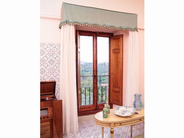 Tendaggio  - Asta Arredi e Dipinti dal Castello di Gamberaia a Firenze - Associazione Nazionale - Case d'Asta italiane