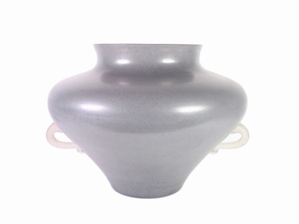 Grande vaso in vetro archeologico  - Asta Arredi e Dipinti dal Castello di Gamberaia a Firenze - Associazione Nazionale - Case d'Asta italiane