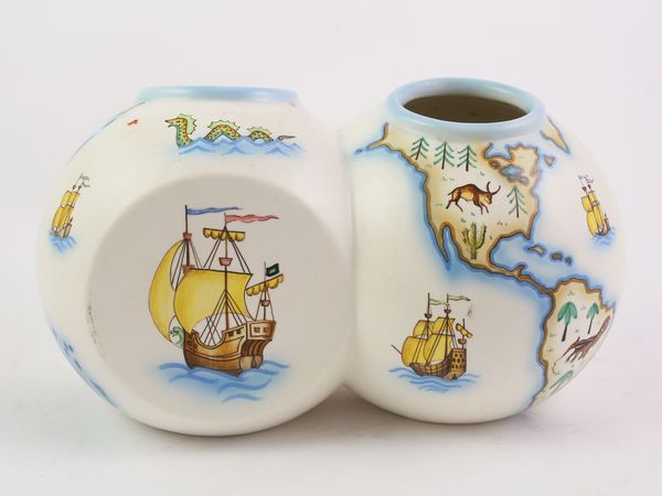 Vaso Terra in ceramica, Mario Sturani per Lenci  - Asta Arredi e Dipinti dal Castello di Gamberaia a Firenze - Associazione Nazionale - Case d'Asta italiane