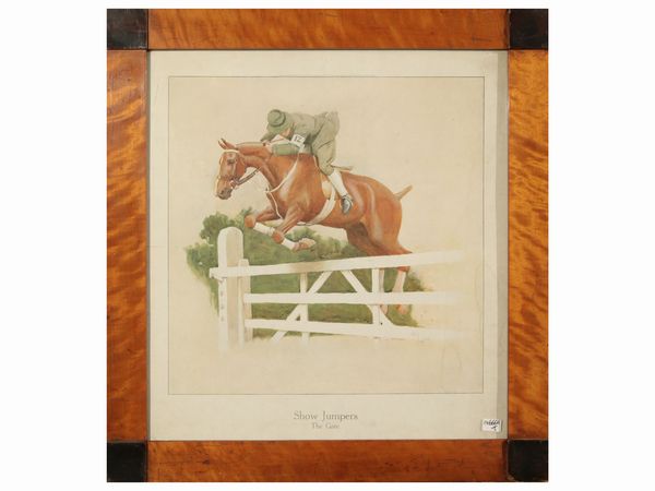 Raccolta a soggetto equestre  - Asta Arredi e Dipinti dal Castello di Gamberaia a Firenze - Associazione Nazionale - Case d'Asta italiane