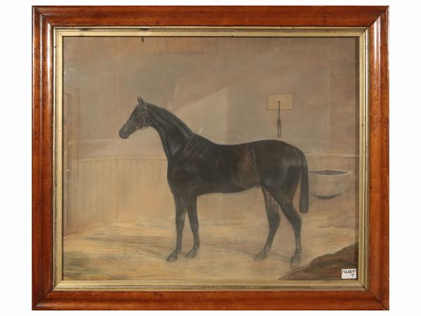 Raccolta a soggetto equestre  - Asta Arredi e Dipinti dal Castello di Gamberaia a Firenze - Associazione Nazionale - Case d'Asta italiane