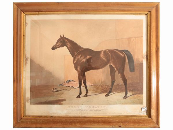 Raccolta a soggetto equestre  - Asta Arredi e Dipinti dal Castello di Gamberaia a Firenze - Associazione Nazionale - Case d'Asta italiane