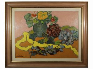 Osvaldo Medici Del Vascello - Natura morta con fiori