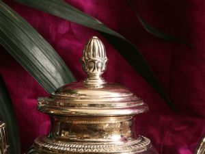 Servizio da t e caff in argento  - Asta Arredi e Dipinti dal Castello di Gamberaia a Firenze - Associazione Nazionale - Case d'Asta italiane