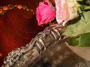 Servizio da t in argento  - Asta Arredi e Dipinti dal Castello di Gamberaia a Firenze - Associazione Nazionale - Case d'Asta italiane