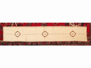 Tovaglia in lino  - Asta Arredi e Dipinti dal Castello di Gamberaia a Firenze - Associazione Nazionale - Case d'Asta italiane