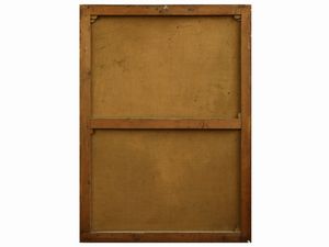 Scuola emiliana : Adamo ed Eva  - Asta Arredi e Dipinti dal Castello di Gamberaia a Firenze - Associazione Nazionale - Case d'Asta italiane