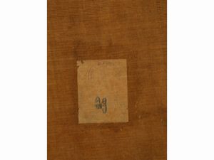 Scuola francese : Allegoria della Scultura  - Asta Arredi e Dipinti dal Castello di Gamberaia a Firenze - Associazione Nazionale - Case d'Asta italiane