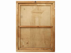 Giuseppe attribuito Zocchi : Capriccio architettonico con personaggi  - Asta Arredi e Dipinti dal Castello di Gamberaia a Firenze - Associazione Nazionale - Case d'Asta italiane