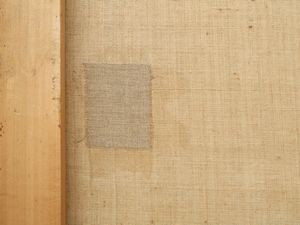 Giuseppe attribuito Zocchi : Capriccio architettonico con personaggi  - Asta Arredi e Dipinti dal Castello di Gamberaia a Firenze - Associazione Nazionale - Case d'Asta italiane