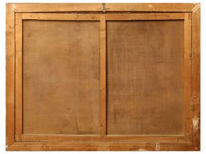 Cerchia di Marco Ricci : Paesaggio con rovine  - Asta Arredi e Dipinti dal Castello di Gamberaia a Firenze - Associazione Nazionale - Case d'Asta italiane