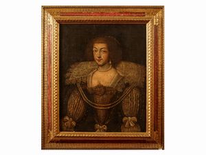 Cerchia di Frans Pourbus il Giovane - Ritratto di nobildonna