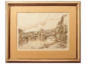 Lotto di stampe e bozzetti  - Asta Arredi e Dipinti dal Castello di Gamberaia a Firenze - Associazione Nazionale - Case d'Asta italiane