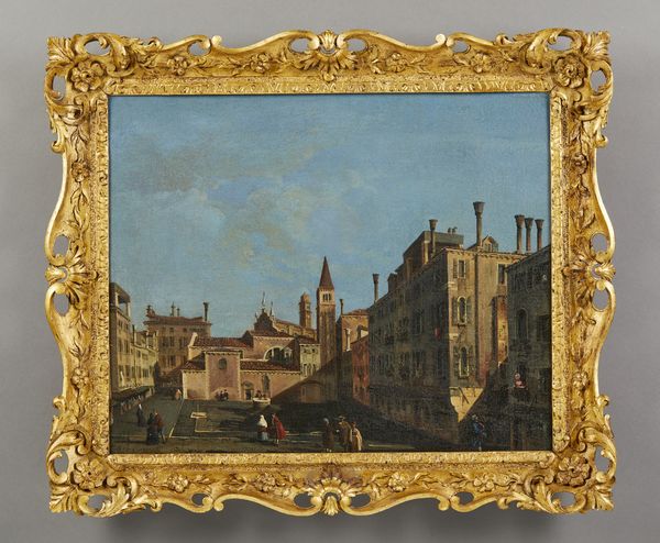 ARTISTA VENETO DEL XVIII SECOLO : Campo San Stin, Venezia  - Asta Asta 387 | ARTE ANTICA E DEL XIX SECOLO - DAL RINASCIMENTO AL SIMBOLISMO: OPERE DA COLLEZIONI ITALIANE Tradizionale - Associazione Nazionale - Case d'Asta italiane