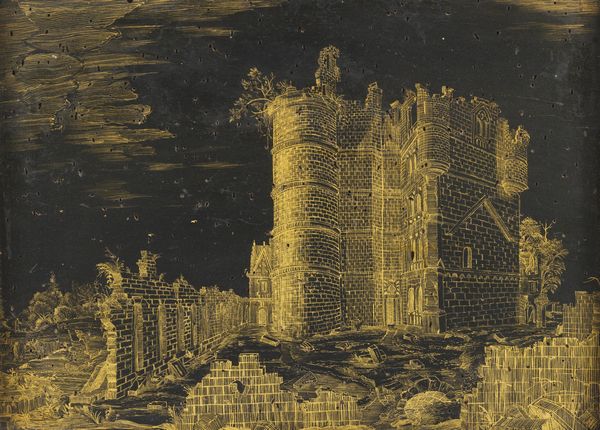 ARTISTA DEL XVIII SECOLO : Paesaggio con rovine  - Asta Asta 387 | ARTE ANTICA E DEL XIX SECOLO - DAL RINASCIMENTO AL SIMBOLISMO: OPERE DA COLLEZIONI ITALIANE Tradizionale - Associazione Nazionale - Case d'Asta italiane