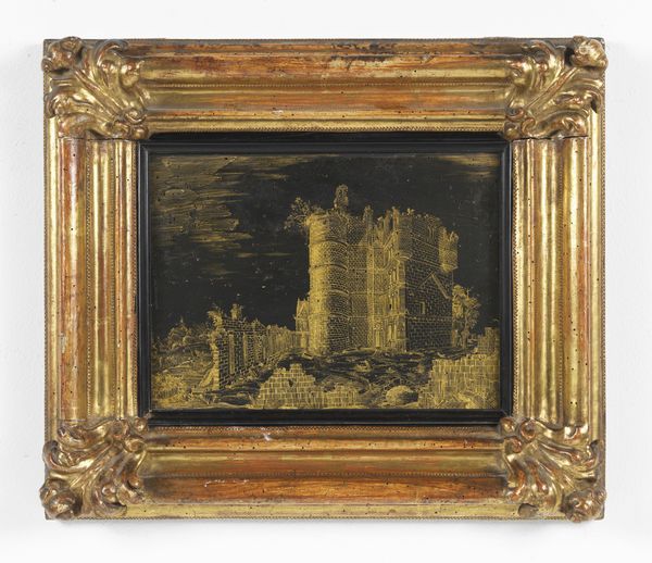 ARTISTA DEL XVIII SECOLO : Paesaggio con rovine  - Asta Asta 387 | ARTE ANTICA E DEL XIX SECOLO - DAL RINASCIMENTO AL SIMBOLISMO: OPERE DA COLLEZIONI ITALIANE Tradizionale - Associazione Nazionale - Case d'Asta italiane