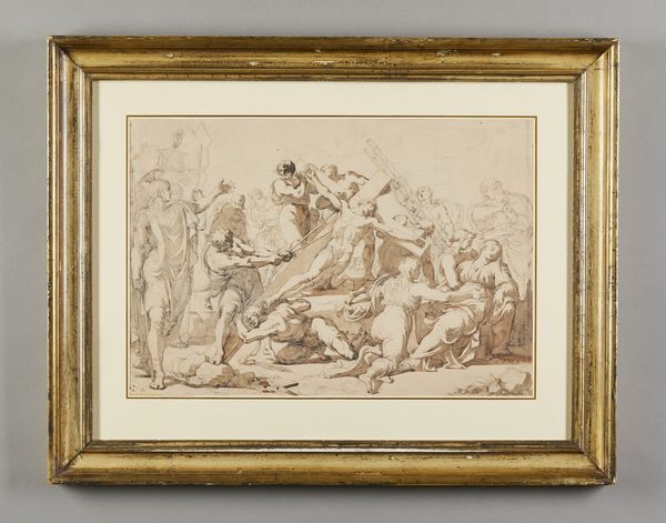 ARTISTA EMILIANO DEL XVIII SECOLO : Cristo issato sulla croce  - Asta Asta 387 | ARTE ANTICA E DEL XIX SECOLO - DAL RINASCIMENTO AL SIMBOLISMO: OPERE DA COLLEZIONI ITALIANE Tradizionale - Associazione Nazionale - Case d'Asta italiane