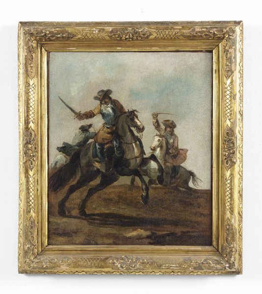 ZAIS  GIUSEPPE (1709 - 1784) : Coppia di dipinti raffiguranti cavalieri  - Asta Asta 387 | ARTE ANTICA E DEL XIX SECOLO - DAL RINASCIMENTO AL SIMBOLISMO: OPERE DA COLLEZIONI ITALIANE Tradizionale - Associazione Nazionale - Case d'Asta italiane