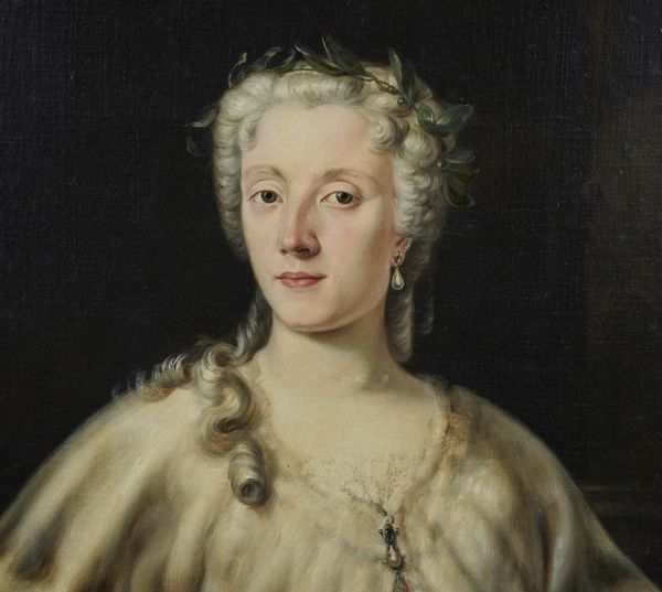 ARTISTA DEL XVIII SECOLO : Allegoria della Poesia  - Asta Asta 387 | ARTE ANTICA E DEL XIX SECOLO - DAL RINASCIMENTO AL SIMBOLISMO: OPERE DA COLLEZIONI ITALIANE Tradizionale - Associazione Nazionale - Case d'Asta italiane