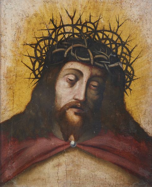 BOUTS DIERIC (1415 - 1475 circa) : Seguace di. Ecce Homo  - Asta Asta 387 | ARTE ANTICA E DEL XIX SECOLO - DAL RINASCIMENTO AL SIMBOLISMO: OPERE DA COLLEZIONI ITALIANE Tradizionale - Associazione Nazionale - Case d'Asta italiane
