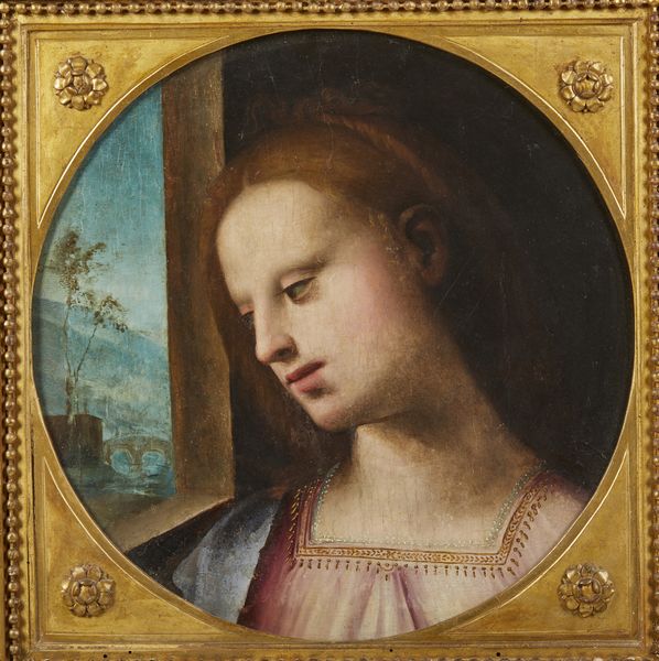 ARTISTA TOSCANO DEL XV-XVI SECOLO : Ritratto di dama di profilo con paesaggio sullo sfondo  - Asta Asta 387 | ARTE ANTICA E DEL XIX SECOLO - DAL RINASCIMENTO AL SIMBOLISMO: OPERE DA COLLEZIONI ITALIANE Tradizionale - Associazione Nazionale - Case d'Asta italiane