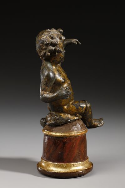 SCULTORE CENTROITALIANO DEL XVII-XVIII SECOLO : Putto  - Asta Asta 387 | ARTE ANTICA E DEL XIX SECOLO - DAL RINASCIMENTO AL SIMBOLISMO: OPERE DA COLLEZIONI ITALIANE Tradizionale - Associazione Nazionale - Case d'Asta italiane