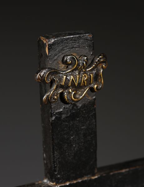 SCULTORE FIORENTINO DEL XVII SECOLO : Crocifisso in bronzo patinato, croce in legno con inserto in pietra dura  - Asta Asta 387 | ARTE ANTICA E DEL XIX SECOLO - DAL RINASCIMENTO AL SIMBOLISMO: OPERE DA COLLEZIONI ITALIANE Tradizionale - Associazione Nazionale - Case d'Asta italiane