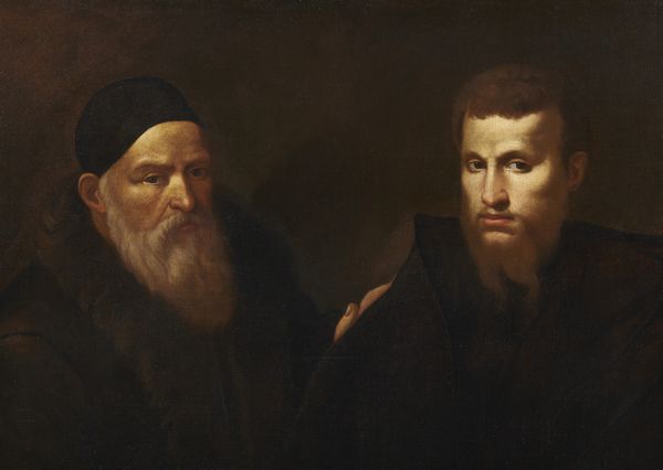 VAN CALCAR (1499-1546/50) JAN STEPHAN : Doppio ritratto (forse Tiziano e suo figlio)  - Asta Asta 387 | ARTE ANTICA E DEL XIX SECOLO - DAL RINASCIMENTO AL SIMBOLISMO: OPERE DA COLLEZIONI ITALIANE Tradizionale - Associazione Nazionale - Case d'Asta italiane