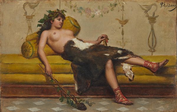 ESTIENNE GIOVANNI (1848 - 1911) : Baccante  - Asta Asta 387 | ARTE ANTICA E DEL XIX SECOLO - DAL RINASCIMENTO AL SIMBOLISMO: OPERE DA COLLEZIONI ITALIANE Tradizionale - Associazione Nazionale - Case d'Asta italiane