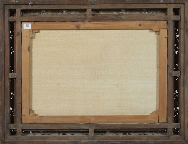 MAZZOLANI BRUTO (1880 - 1949) : Veduta lacustre con lavandaie  - Asta Asta 387 | ARTE ANTICA E DEL XIX SECOLO - DAL RINASCIMENTO AL SIMBOLISMO: OPERE DA COLLEZIONI ITALIANE Tradizionale - Associazione Nazionale - Case d'Asta italiane