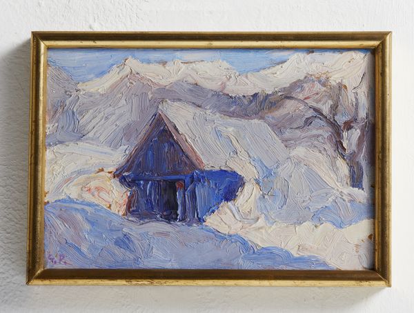 PELLIS GIOVANNI NAPOLEONE (1888 - 1962) : Due cuori e una capanna  - Asta Asta 387 | ARTE ANTICA E DEL XIX SECOLO - DAL RINASCIMENTO AL SIMBOLISMO: OPERE DA COLLEZIONI ITALIANE Tradizionale - Associazione Nazionale - Case d'Asta italiane