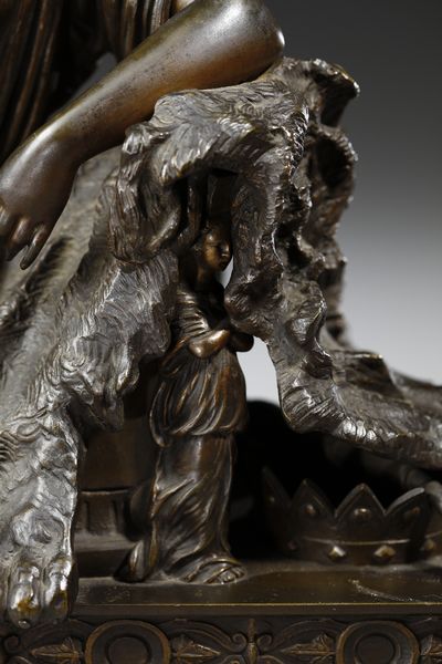 SCULTORE DEL XIX SECOLO : Figura femminile sdraiata  - Asta Asta 387 | ARTE ANTICA E DEL XIX SECOLO - DAL RINASCIMENTO AL SIMBOLISMO: OPERE DA COLLEZIONI ITALIANE Tradizionale - Associazione Nazionale - Case d'Asta italiane