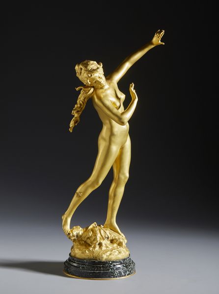 MOREAU AUGUSTE (1834 - 1917) : Fanciulla punta da una vespa  - Asta Asta 387 | ARTE ANTICA E DEL XIX SECOLO - DAL RINASCIMENTO AL SIMBOLISMO: OPERE DA COLLEZIONI ITALIANE Tradizionale - Associazione Nazionale - Case d'Asta italiane