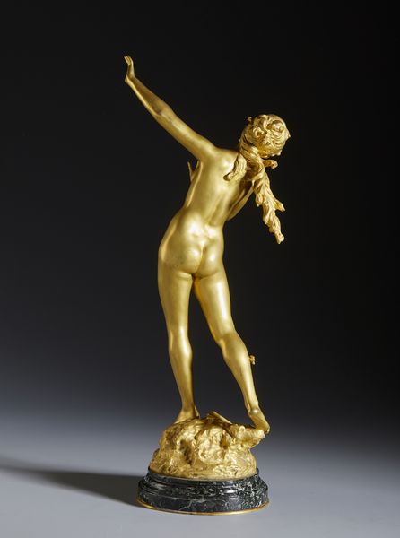 MOREAU AUGUSTE (1834 - 1917) : Fanciulla punta da una vespa  - Asta Asta 387 | ARTE ANTICA E DEL XIX SECOLO - DAL RINASCIMENTO AL SIMBOLISMO: OPERE DA COLLEZIONI ITALIANE Tradizionale - Associazione Nazionale - Case d'Asta italiane