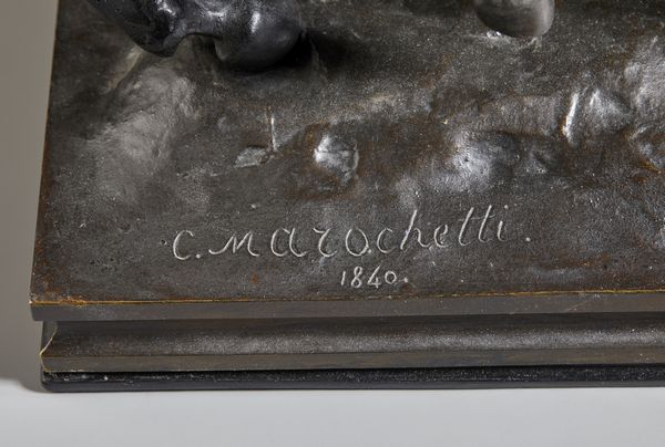 MAROCHETTI CARLO (1805 - 1867) : Napoleone a cavallo  - Asta Asta 387 | ARTE ANTICA E DEL XIX SECOLO - DAL RINASCIMENTO AL SIMBOLISMO: OPERE DA COLLEZIONI ITALIANE Tradizionale - Associazione Nazionale - Case d'Asta italiane