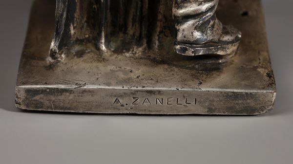 ZANELLI ANGELO (1879 - 1942) : Dea Roma  - Asta Asta 387 | ARTE ANTICA E DEL XIX SECOLO - DAL RINASCIMENTO AL SIMBOLISMO: OPERE DA COLLEZIONI ITALIANE Tradizionale - Associazione Nazionale - Case d'Asta italiane