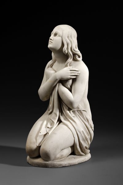 CROFF GIUSEPPE (1810 - 1869) : Maddalena penitente  - Asta Asta 387 | ARTE ANTICA E DEL XIX SECOLO - DAL RINASCIMENTO AL SIMBOLISMO: OPERE DA COLLEZIONI ITALIANE Tradizionale - Associazione Nazionale - Case d'Asta italiane
