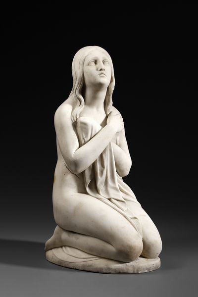 CROFF GIUSEPPE (1810 - 1869) : Maddalena penitente  - Asta Asta 387 | ARTE ANTICA E DEL XIX SECOLO - DAL RINASCIMENTO AL SIMBOLISMO: OPERE DA COLLEZIONI ITALIANE Tradizionale - Associazione Nazionale - Case d'Asta italiane
