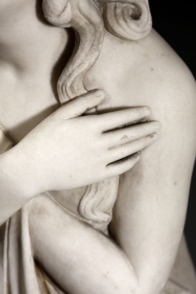 CROFF GIUSEPPE (1810 - 1869) : Maddalena penitente  - Asta Asta 387 | ARTE ANTICA E DEL XIX SECOLO - DAL RINASCIMENTO AL SIMBOLISMO: OPERE DA COLLEZIONI ITALIANE Tradizionale - Associazione Nazionale - Case d'Asta italiane