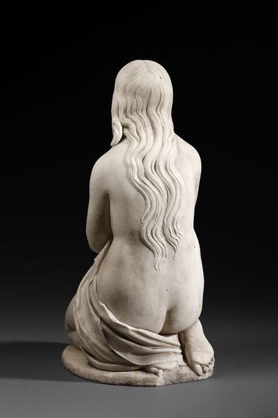 CROFF GIUSEPPE (1810 - 1869) : Maddalena penitente  - Asta Asta 387 | ARTE ANTICA E DEL XIX SECOLO - DAL RINASCIMENTO AL SIMBOLISMO: OPERE DA COLLEZIONI ITALIANE Tradizionale - Associazione Nazionale - Case d'Asta italiane