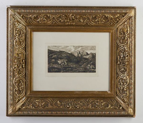 REDON ODILON (1840 - 1916) : La peur  - Asta Asta 387 | ARTE ANTICA E DEL XIX SECOLO - DAL RINASCIMENTO AL SIMBOLISMO: OPERE DA COLLEZIONI ITALIANE Tradizionale - Associazione Nazionale - Case d'Asta italiane