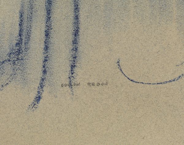 REDON ODILON (1840 - 1916) : La sfinge  - Asta Asta 387 | ARTE ANTICA E DEL XIX SECOLO - DAL RINASCIMENTO AL SIMBOLISMO: OPERE DA COLLEZIONI ITALIANE Tradizionale - Associazione Nazionale - Case d'Asta italiane