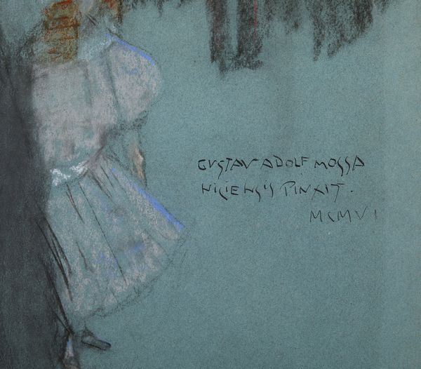 MOSSA GUSTAV-ADOLF (1883 - 1971) : L'ambulanza  - Asta Asta 387 | ARTE ANTICA E DEL XIX SECOLO - DAL RINASCIMENTO AL SIMBOLISMO: OPERE DA COLLEZIONI ITALIANE Tradizionale - Associazione Nazionale - Case d'Asta italiane