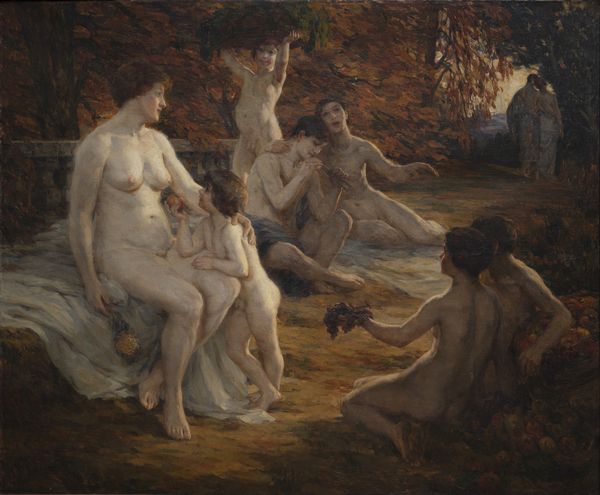 BERTHON MAURICE (1888 - 1914) : Autunno  - Asta Asta 387 | ARTE ANTICA E DEL XIX SECOLO - DAL RINASCIMENTO AL SIMBOLISMO: OPERE DA COLLEZIONI ITALIANE Tradizionale - Associazione Nazionale - Case d'Asta italiane