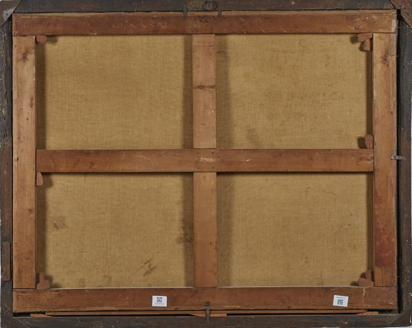 ARTISTA NAPOLETANO DEL XVII SECOLO : Battaglia fra turchi e cristiani  - Asta Asta 387 | ARTE ANTICA E DEL XIX SECOLO - DAL RINASCIMENTO AL SIMBOLISMO: OPERE DA COLLEZIONI ITALIANE Tradizionale - Associazione Nazionale - Case d'Asta italiane