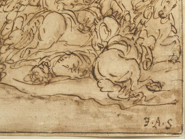 SIMONINI FRANCESCO (1686 - 1753) : Bozzetto per scena di battaglia  - Asta Asta 387 | ARTE ANTICA E DEL XIX SECOLO - DAL RINASCIMENTO AL SIMBOLISMO: OPERE DA COLLEZIONI ITALIANE Tradizionale - Associazione Nazionale - Case d'Asta italiane